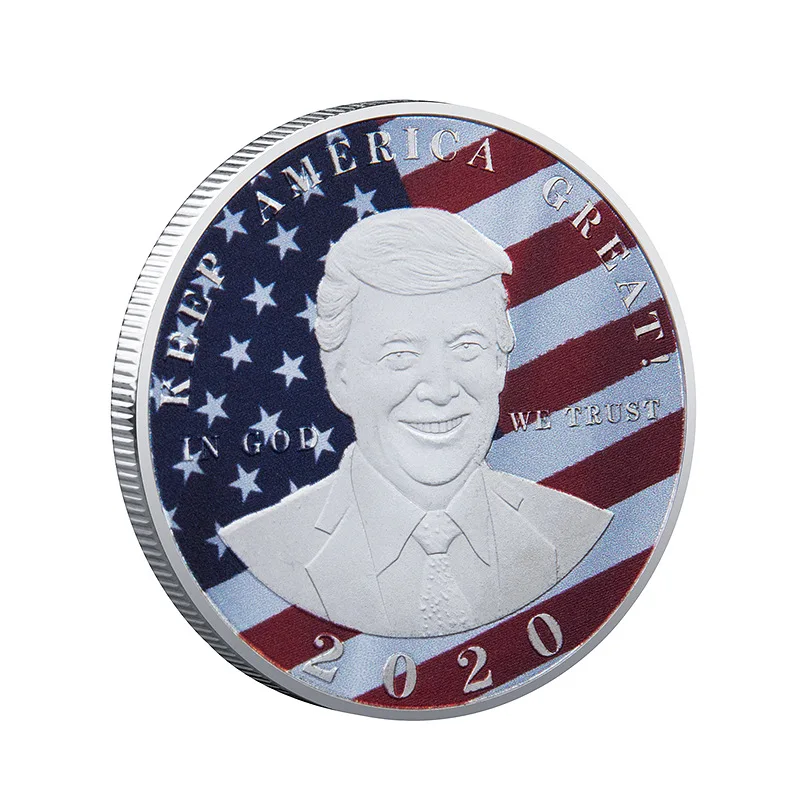 Дональд J Трамп президент США коллекция монет медали президента подарки