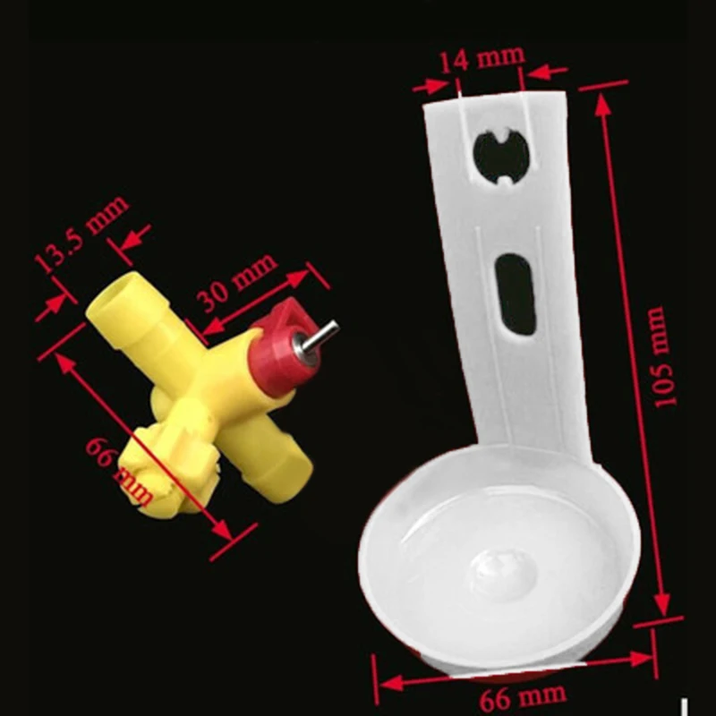 Птица курица вода питьевой сопло соска чашка поилка питатель Кормление Новый |