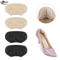 1pair soft foam insoles high heel shoes pad heel feet stick foot pad cushion insoles relieve pain insert grips