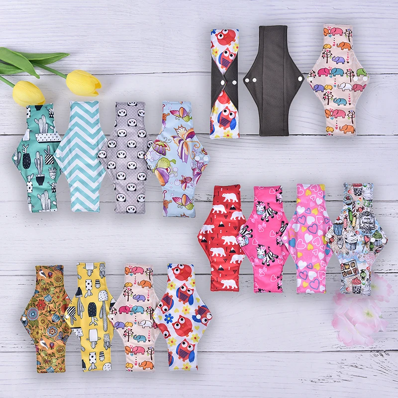 

Women Sanitary Napkin Cloth Reusable Sanitary Pads Heavy Sanitary Washable Pads Bamboo Towel Mestrual Pads