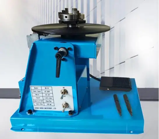 

BY-10 поворотный Сварочный позиционер поворотный мини 2,5 "3 патрон токарного станка высокого качества