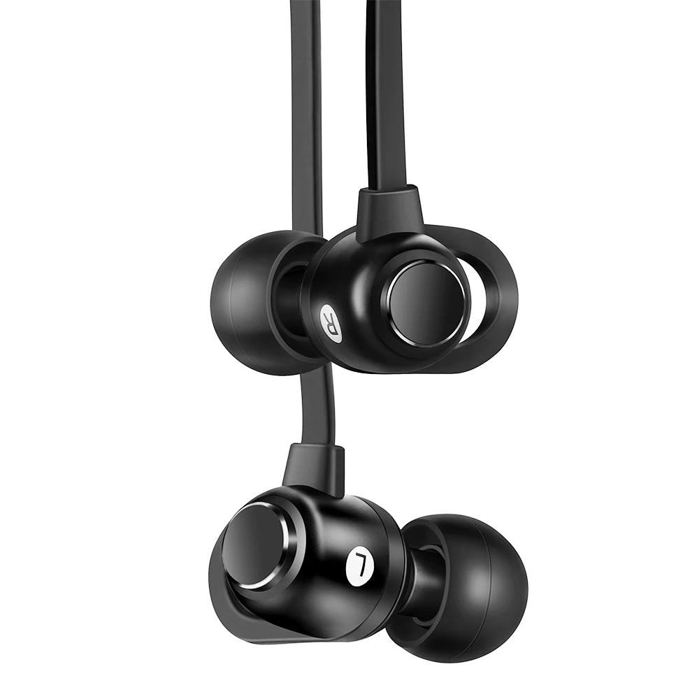 QCY S6 магнитные Bluetooth наушники с микрофоном беспроводные наушники спортивные наушники IPX4 Шейная гарнитура для всех телефонов
