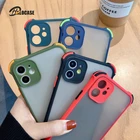 Защитный чехол для iPhone 11, 11 Pro, 11Pro Max, 7, 7 Plus, 8, 8 Plus, X, XS, XR, XS Max, из мягкого силикона, матовый, прозрачный