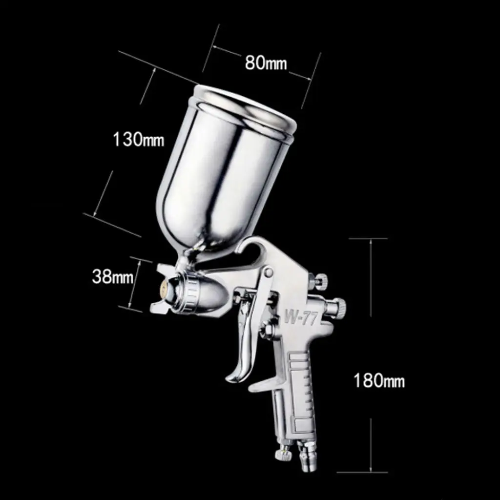 

Автомобильный пневматический инструмент для краски, комплект регулятора воздуха с 2 мм соплом