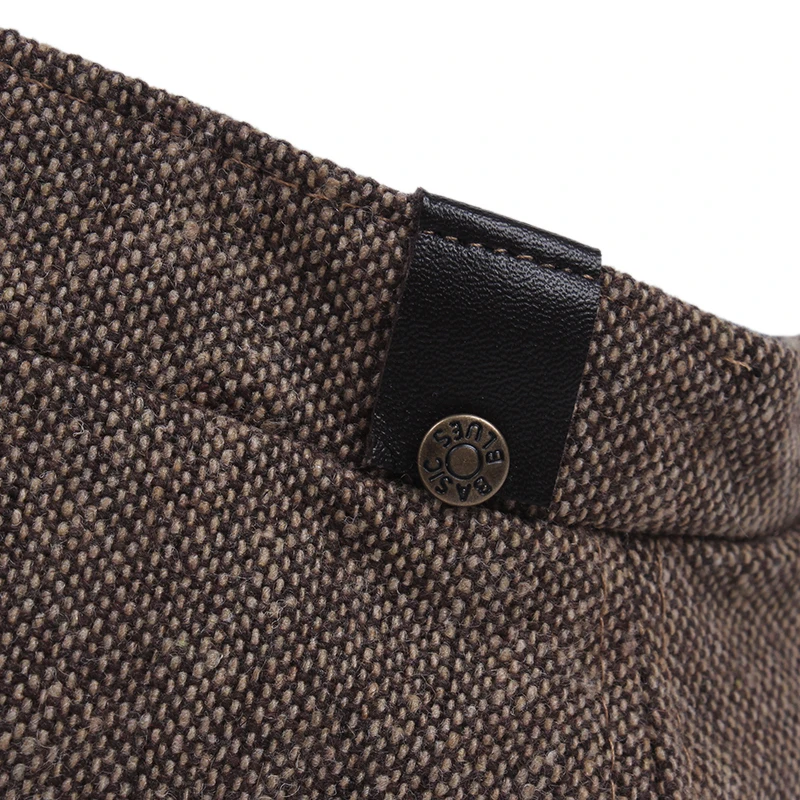 

New arrival summer linen newsboy hat men's classic retro beret outdoor casual octagonal hat painter cap