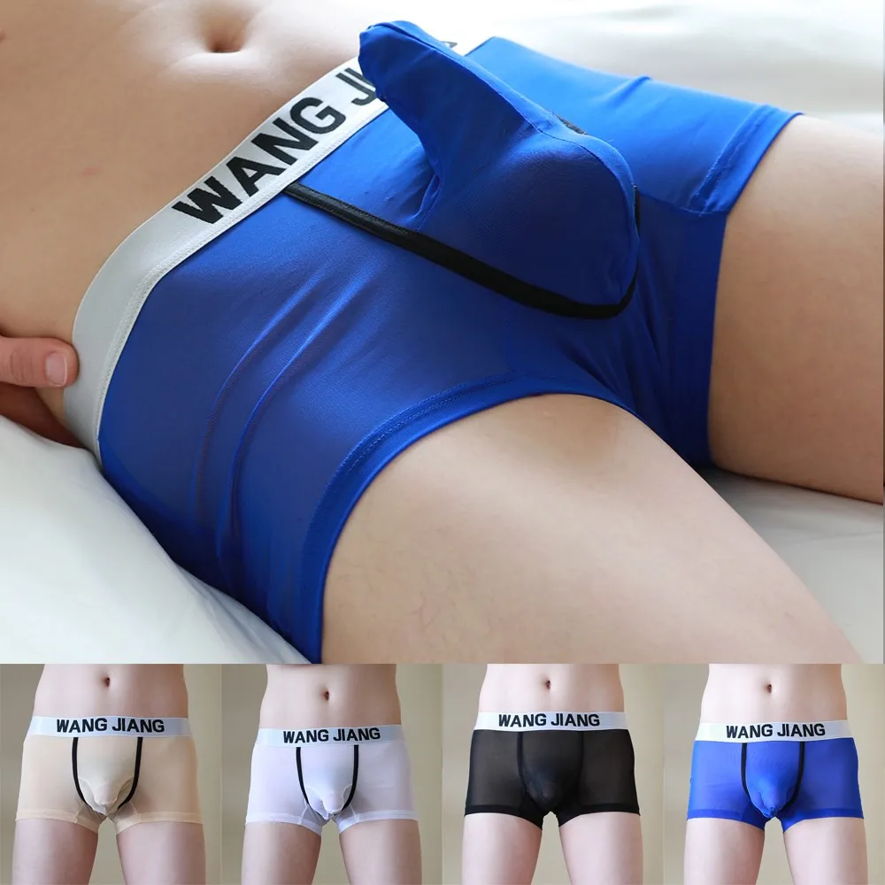 

Mens Elephant Bulge Boxers Underwear Slip Homme Fun Sexy Pouch T Lingerie Underpants Shorts Roupa Interior Masculina Boxershorts