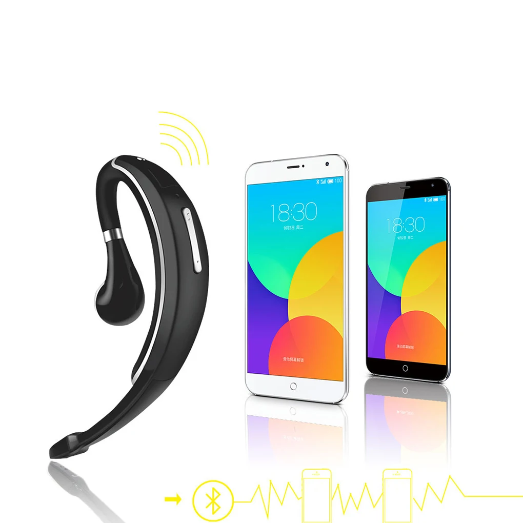 Одно ухо Bluetooth гарнитура бизнес Тип беспроводные наушники длительный вызов Answearing спортивные наушники