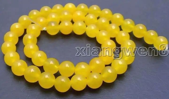 Бесплатно&gt Продажа маленькие круглые 8 мм желтые каменные бусы из камня на нитке