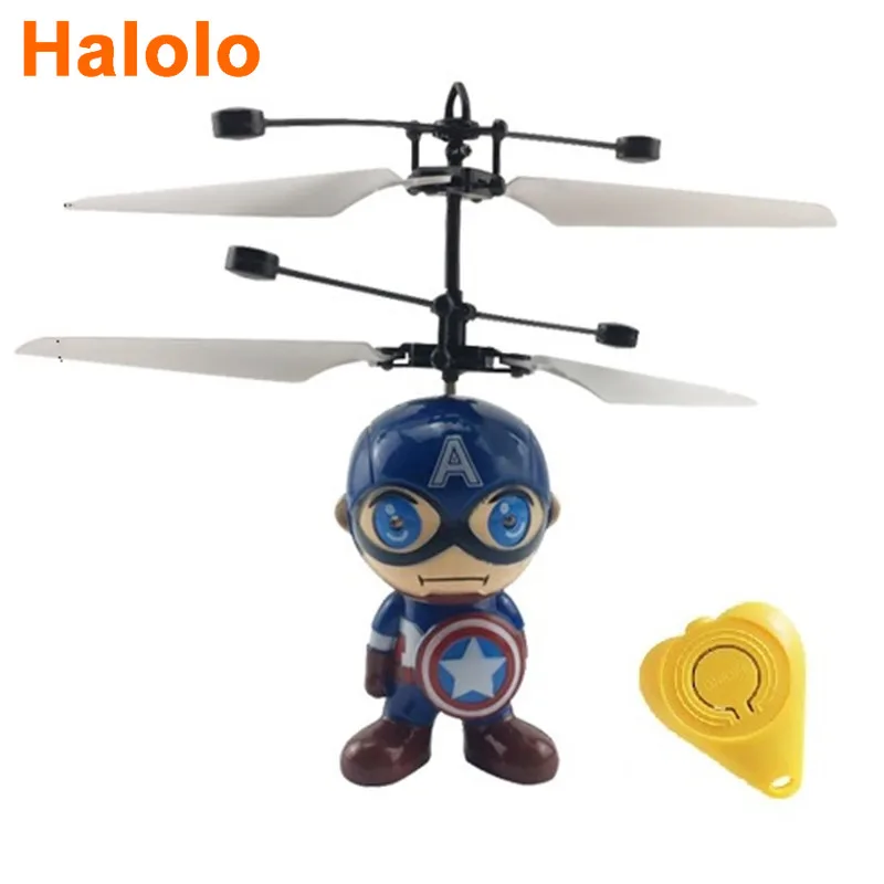 Мини-Квадрокоптер Halolo летающий индукционный с инфракрасным датчиком | Игрушки и