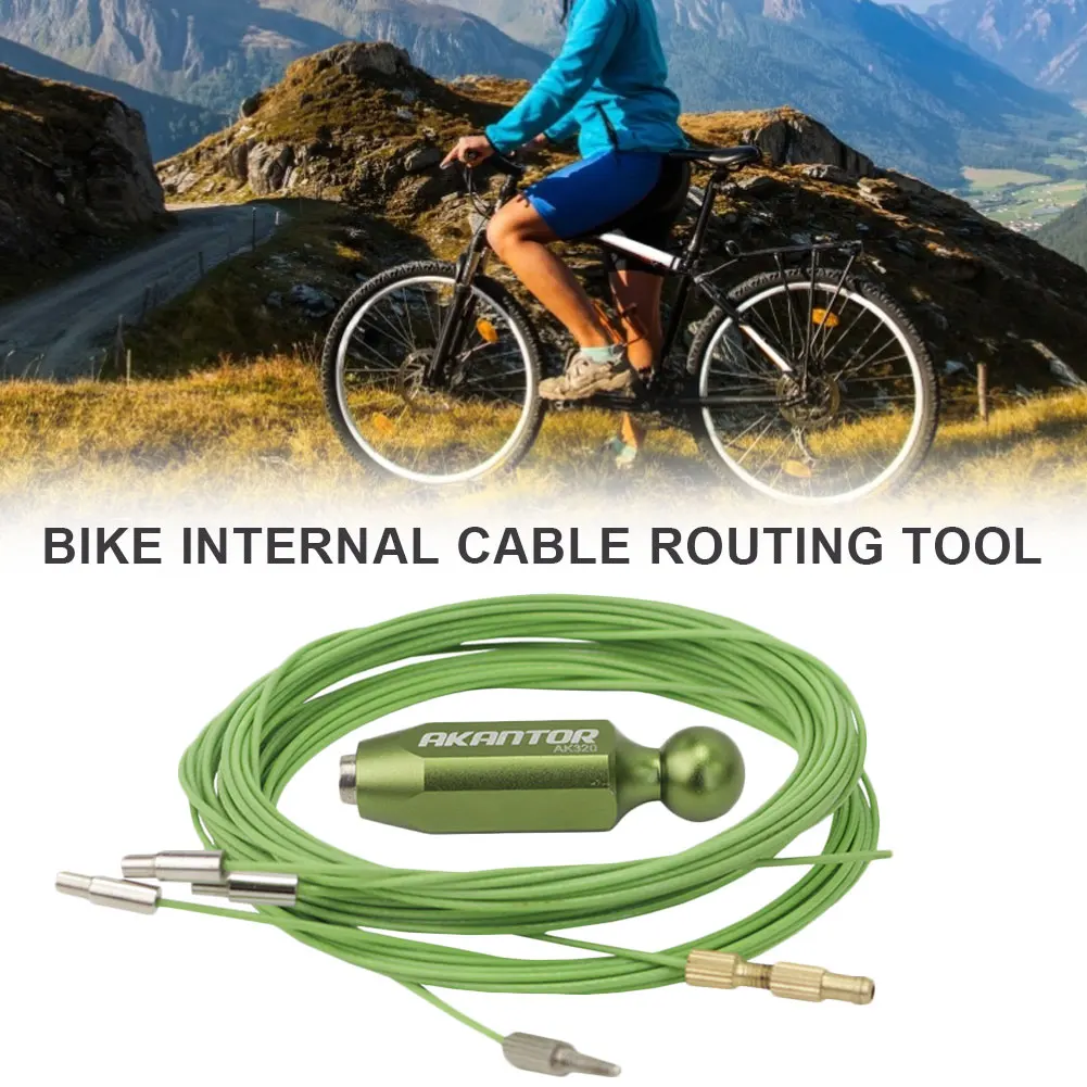 

1 Set Bike Internal Cable Routing Tool for Bicycle Frame Wiring Brake Hose Magnet Lead Frame Threading Hydraulic Wire Shifter
