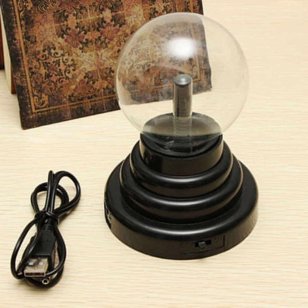3 &quotUSB плазменный шар электростатический светильник волшебный хрустальный
