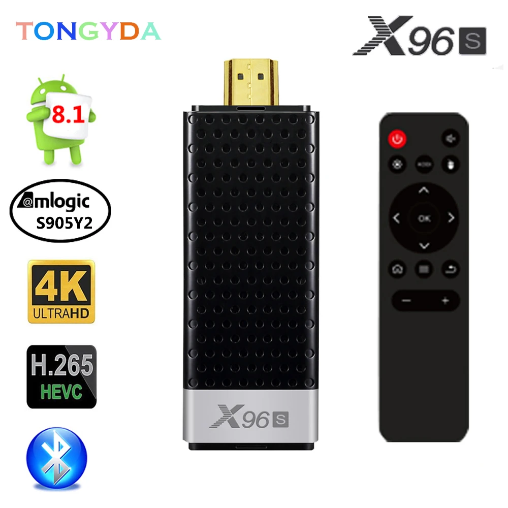 X96s X96mini Android 7 1 Смарт ТВ приставка 2 ГБ/16 ГБ X 96 мини Amlogic S905W H.265 4K 4 ГГц WiFi медиаплеер