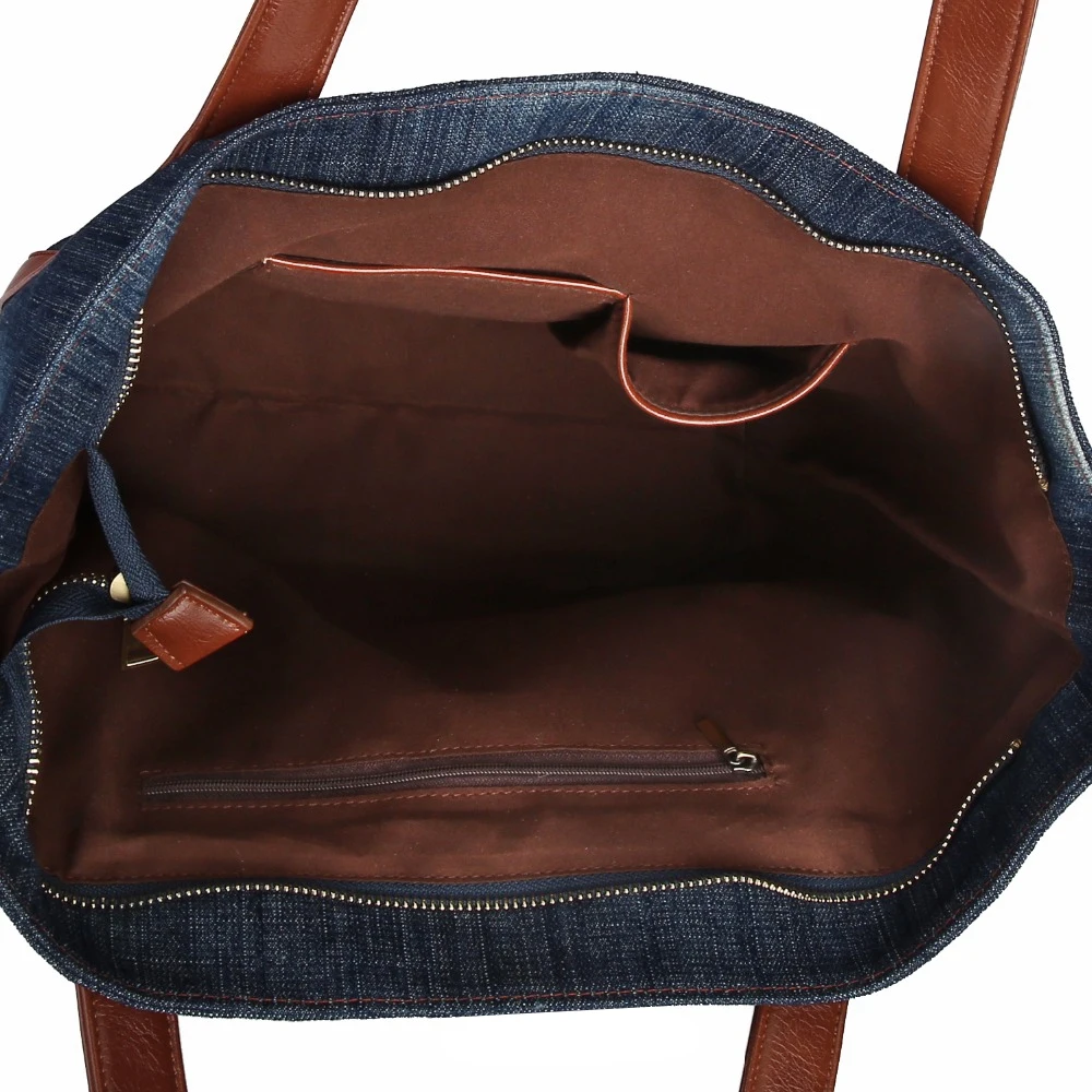 Классическая джинсовая Повседневная сумка KISS KAREN женская с джинсами винтажные