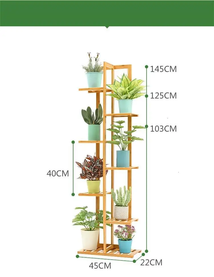 Крытый Escalera Mueble деревянные полки для Жардин Estanteria Para Plantas Dekoration открытый балкон Цветочная полка завод стенд