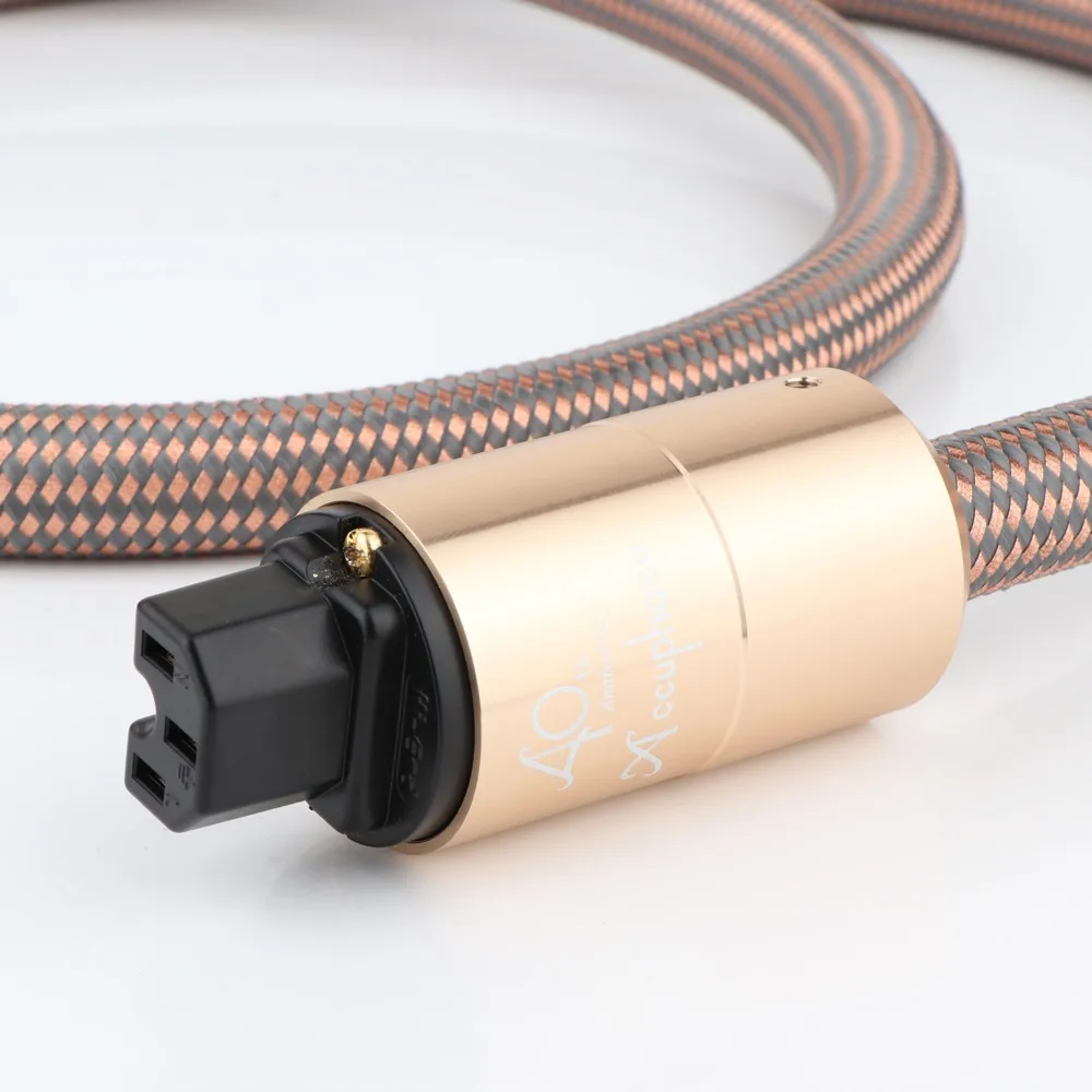 Шнур питания HI End Schuko стандартный шнур европейского стандарта HI-Fi сетевой кабель