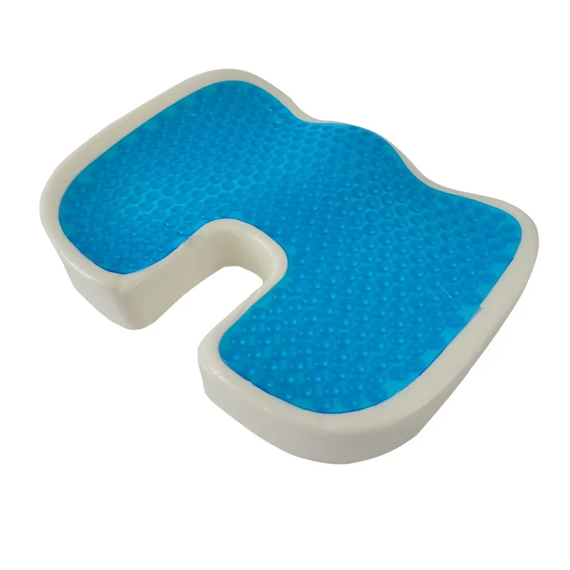 

Car U-Shape Seat Cushion Gel New Travel Breathable Seat Cushion Coccyx Orthopedic Memory Foam U Seat Massage Chair Cushion Pad