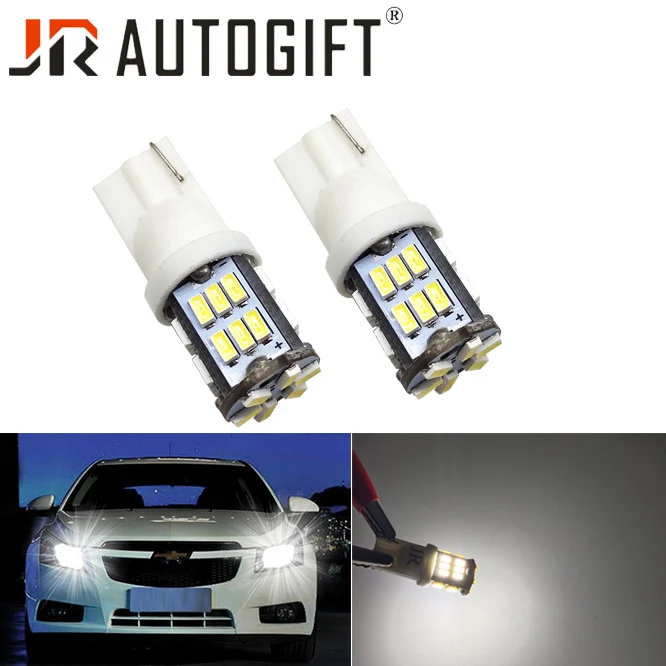 50 шт. светодиодный ные лампы T10 W5W 3014 30SMD 194 168 Автомобильный номерной знак свет