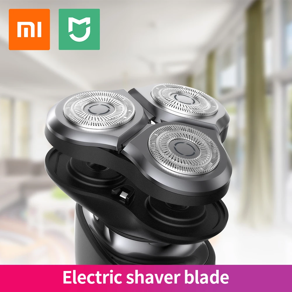 

Shaver Blade For Xiaomi Mijia Electric Shaver For Mijia S500 S300 Shavers Razor Waterproof Dual-Layer Blade Steel Blade