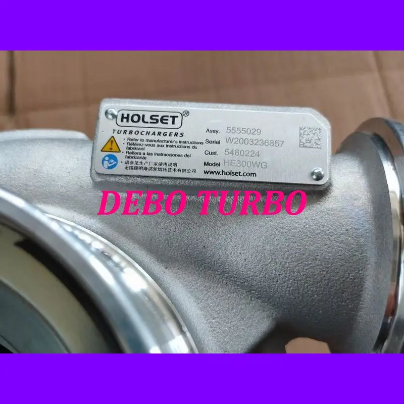 Новый оригинальный Турбокомпрессор HOLSET HE300WG 5555029 5460224 Для CUMMIN * S QSB5.9 5.9L 10 см |