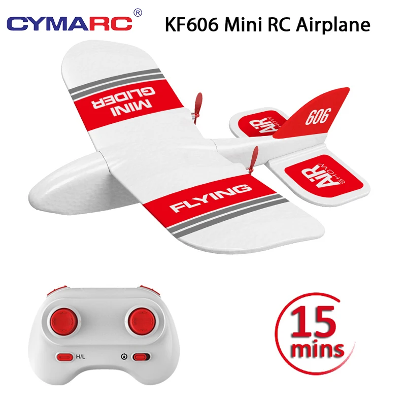 

KF606 2.4Ghz RC Airplane Flying Aircraft EPP Foam Glider Toy Airplane 15 Minutes Fligt Time RTF Foam Plane Toys Kids Gifts