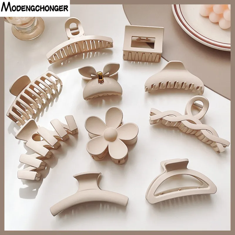 Hairpins Barrette Crab Hair Clips Headwear For Women Girls Hair Accessories