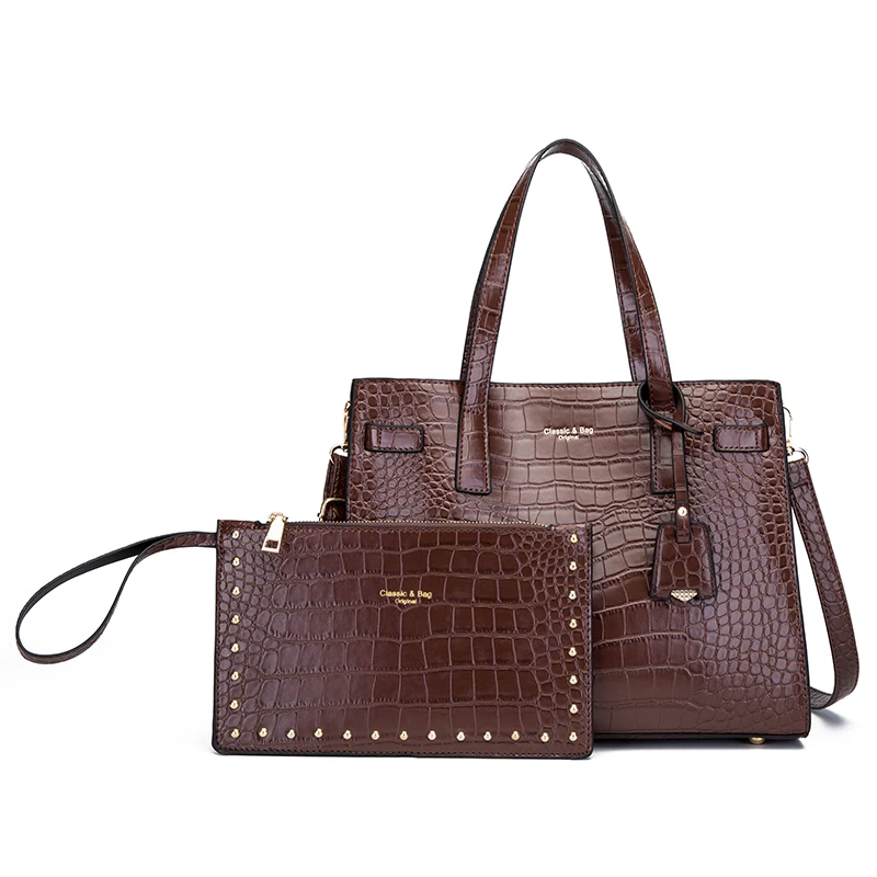 

Сумка-тоут женская из экокожи, саквояж большой вместимости, дизайнерский чемоданчик на плечо, мессенджер, повседневная сумочка кросс-боди