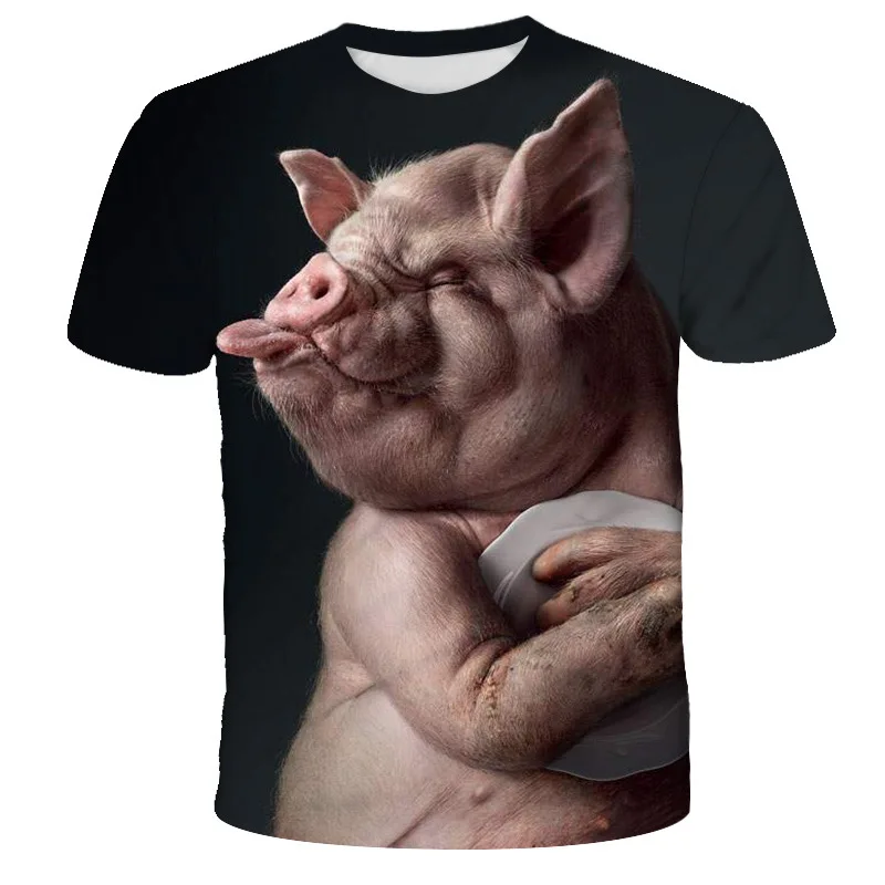 Одинаковые Семейные наряды со Свинкой 3d смешная Овечка мама и дочь папа дети