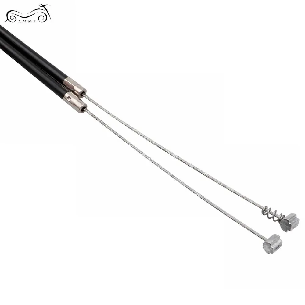 1 пара черный провод дроссельной заслонки 130 см для Harley Sportster XL1200C XL883C XL1200L XL883L Low