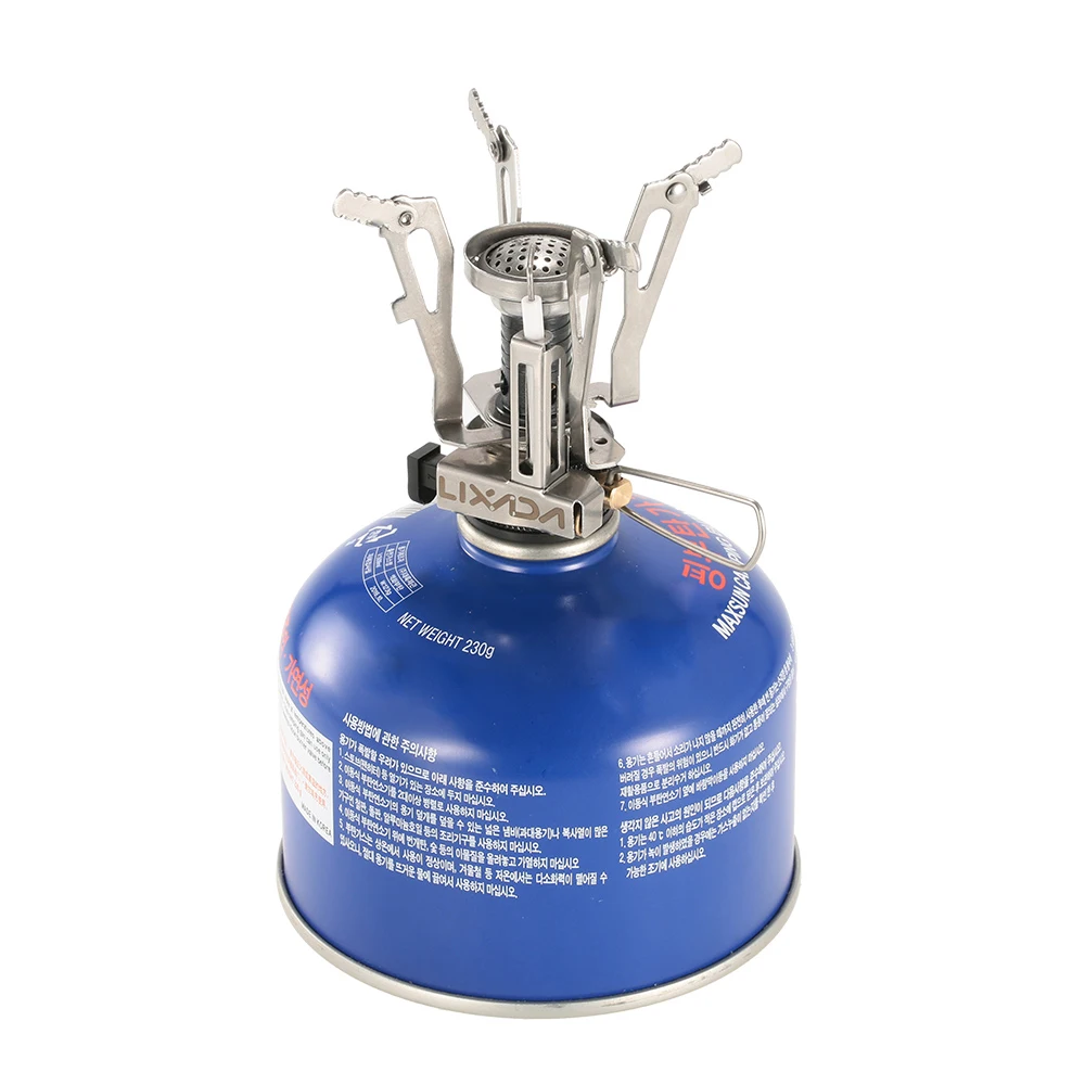 Lixada 2 шт Кемпинг пьезо зажигания плита адаптер газовая Портативный на открытом