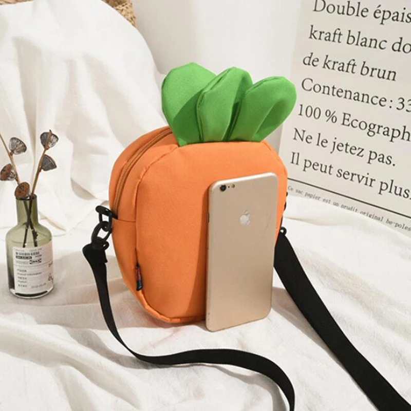 WEIXIER женская сумка для девочек зима 2019 милая Холщовая Сумка в форме Редьки