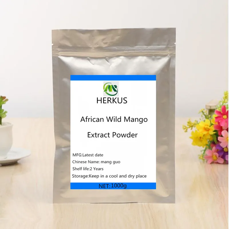 

Hot selling pure African mango extract powder, mango powder can quickly burn fat, skin beauty and anti-aging