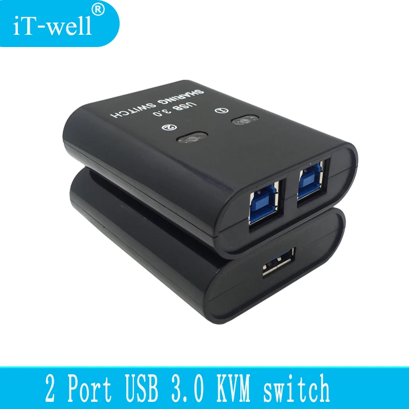 Адаптер периферийный IT well USB 3 0 1USB хаб для мыши клавиатуры сканера