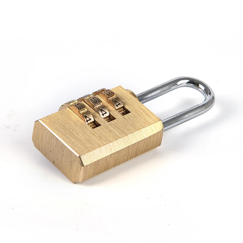 Высокое качество замок твердая латунь Цифра комбинация пароль секретный код для
