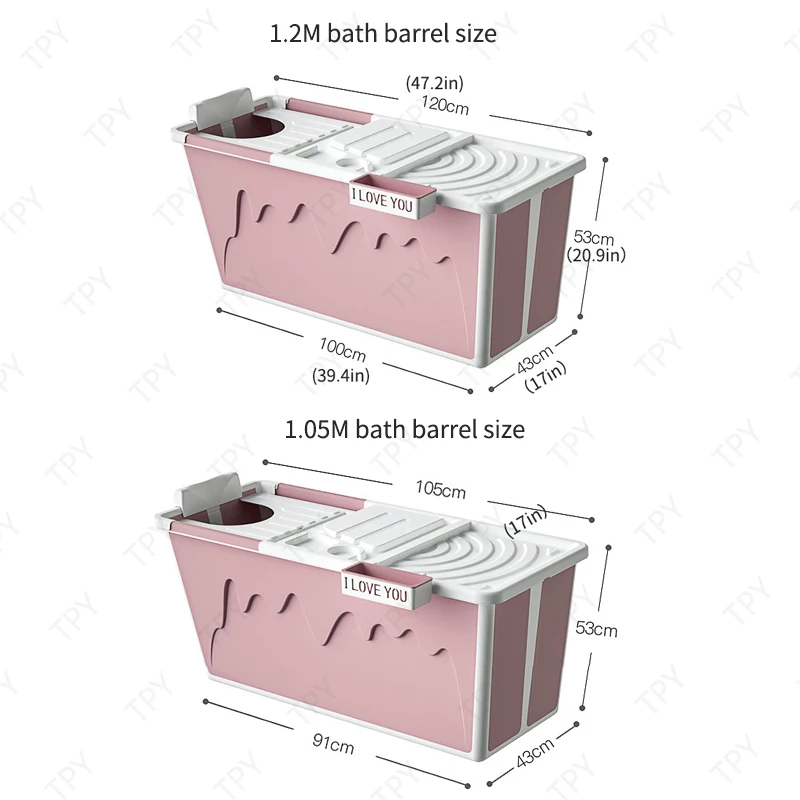 Портативная ванна для взрослых с сиденьем душа складная пластиковая Ванна