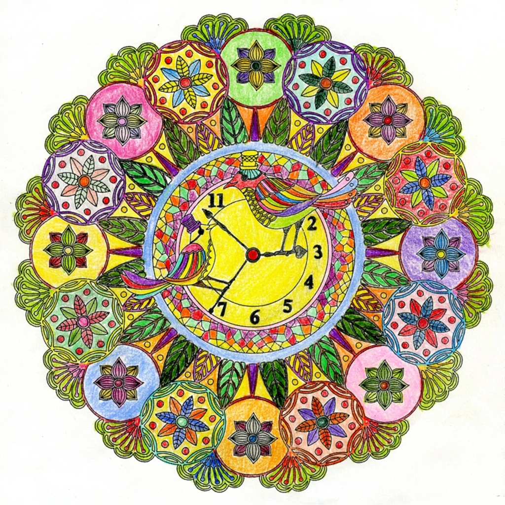 Книжка раскраска для детей и взрослых снятия стресса|Хранение рисунков| |