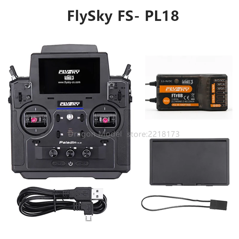 Радиопередатчик Flysky FS-PL18 Paladin радиопередатчик 2 4 ГГц 18 каналов с приемником FTr10 +