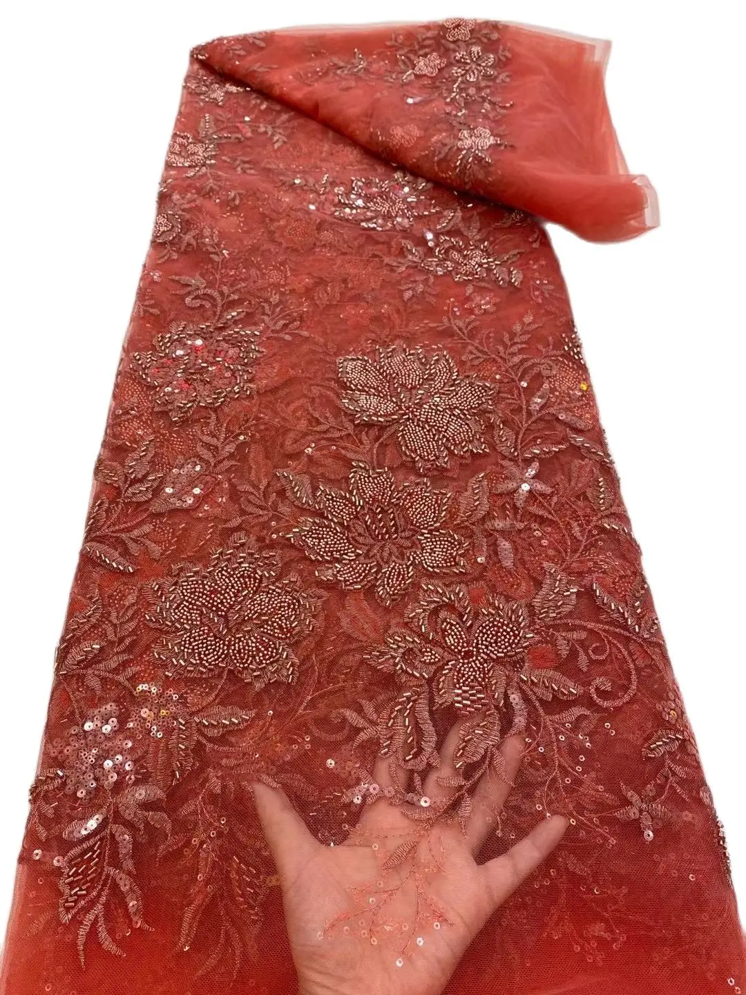 

2022 Высококачественная швейцарская Тюлевая сетчатая кружевная ткань, Африканское кружево с блестками, материал для вышивки для Нигерии, сва...