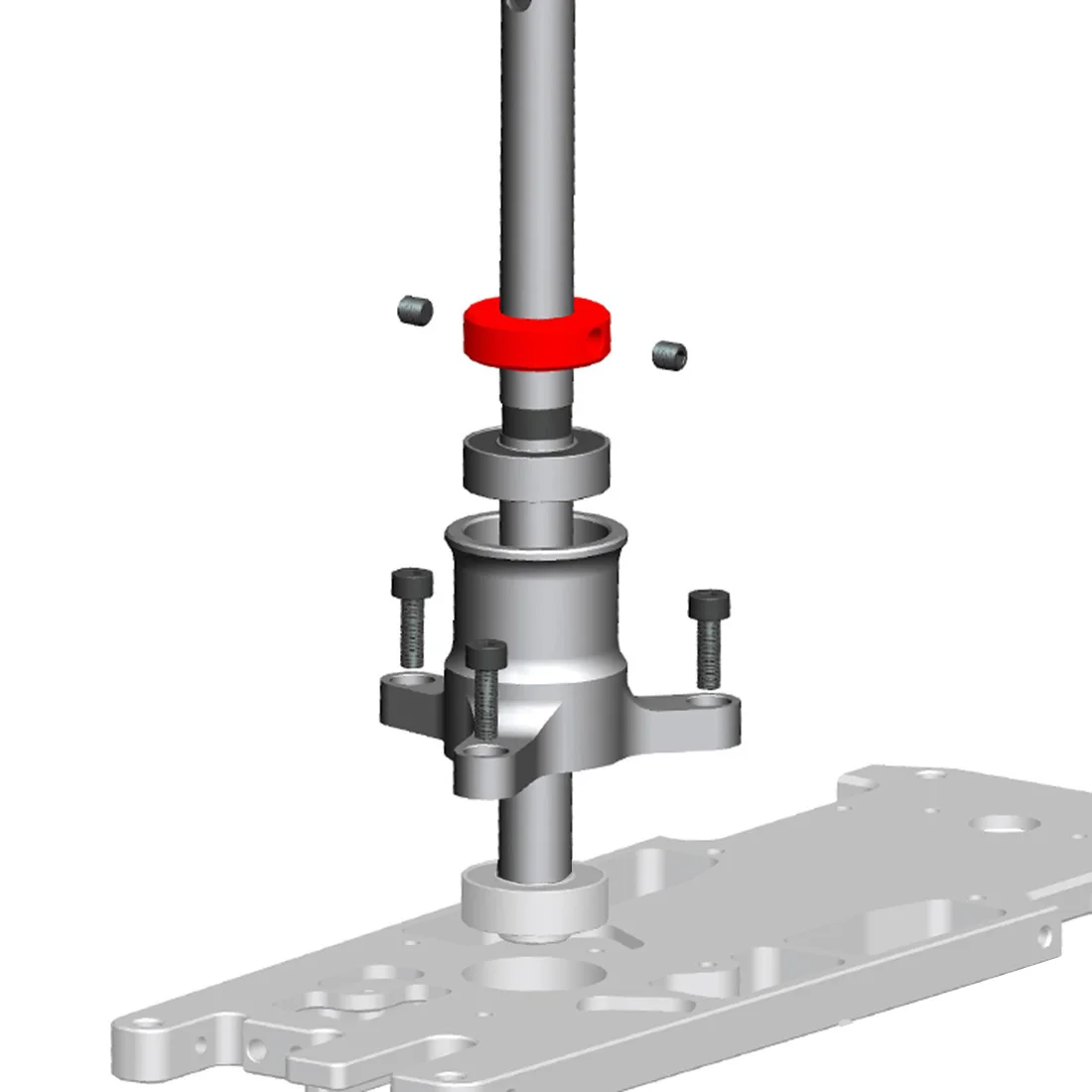 ALZRC Devil 380 Быстрый новый комплект обновления основного вала D380-U05 | Игрушки и хобби