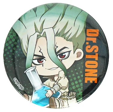 Dr. STONE значок аниме Ishigami Senku Kohaku хром Suika Taiju Oki Yuzuriha Ogawa Gen Tsukasa Shishio металлический значок брошь булавки - Окраска металла: 01 Ishigami Senku
