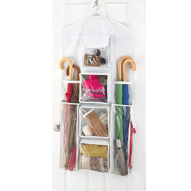 

Настенный Органайзер из ткани Оксфорд, 6 карманов, водонепроницаемый, для спальни, дома, офиса