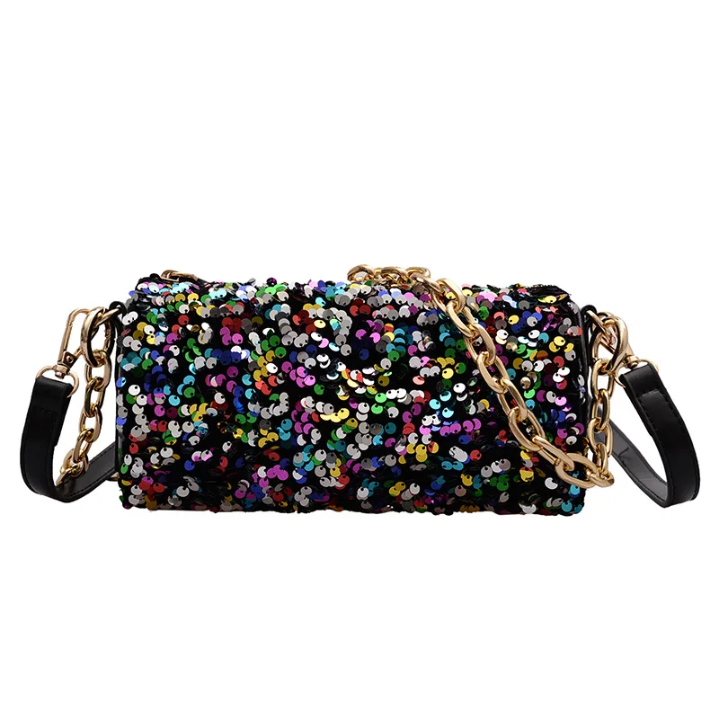 

Net Small Bag Sequins Shoulder Bag Crossbody Bags Women Handbags Fashion Wild Women Messenger Bag Purses D962