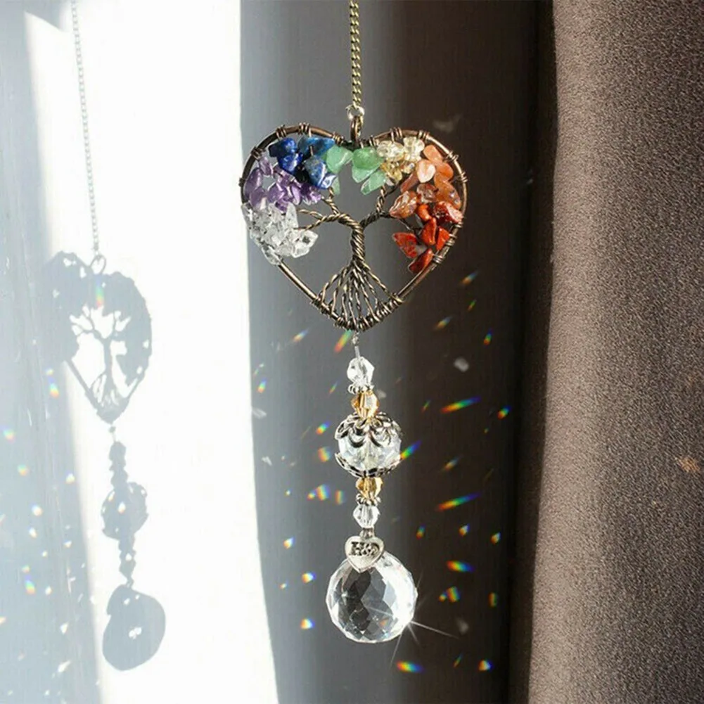 

1 X Pendant Crystal+Metal Hanging Crystal Stone Beads Pendant Home Decor Outdoor Pendant *100% Brand New And High Quality.