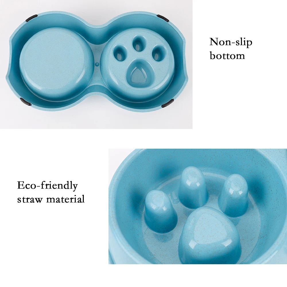 Экологичные миски для собак из нержавеющей стали антидроссельная кормушка щенка