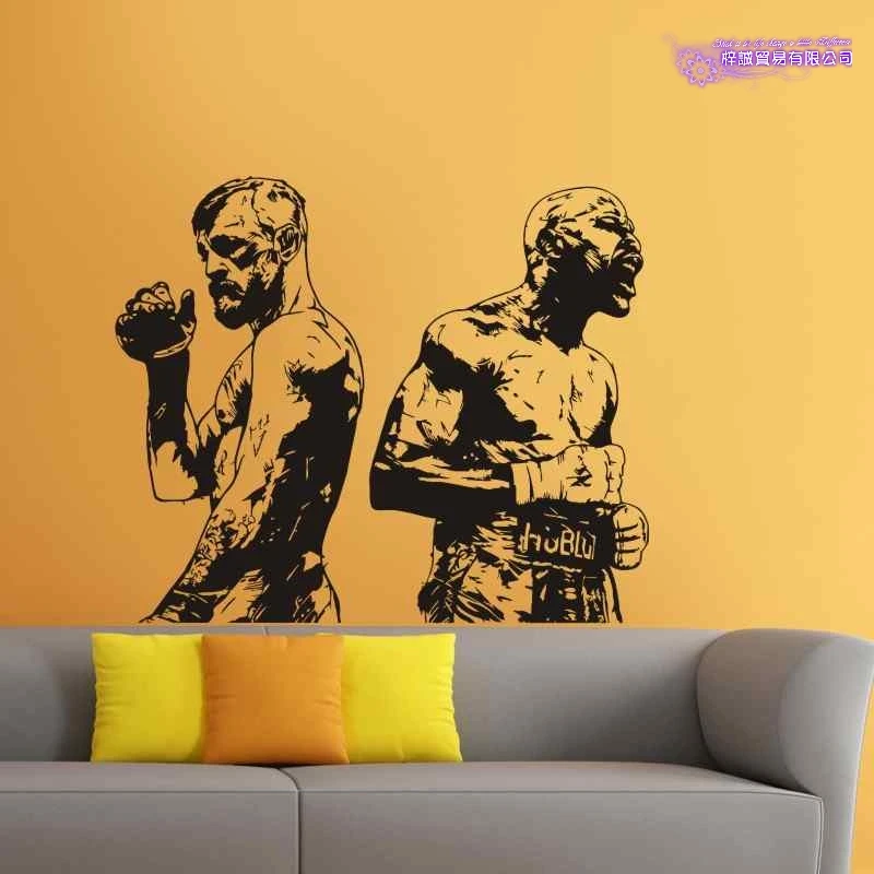 

Наклейка Conor McGregor Floyd для боксера, наклейка для боксера, Бесплатная Боевая Виниловая наклейка для украшения стен, Смешанные боевые искусства, Клубные наклейки