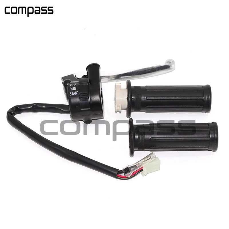 

Brake Lever Grip Throttle Housing Switch Kit For Yamaha PW50 Peewee 50