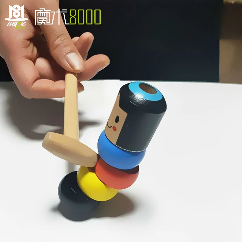 Последняя Маленькая деревянная детская волшебная игрушка маленький кукольный