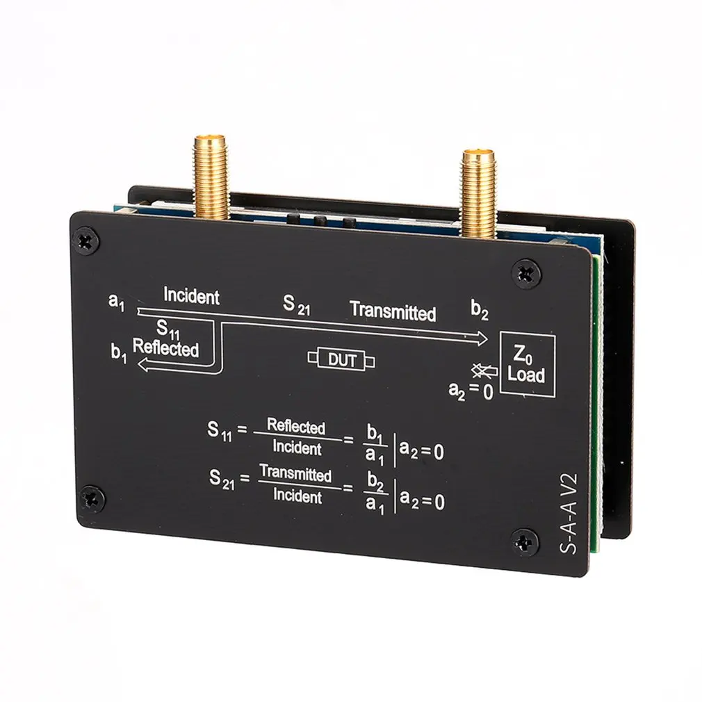 

2.8 inch Vector 3G Network Analyzer S-A-A-2 NanoVNA V2 HF VHF UHF Shortwave Antenna Analyzer with Housing Antenna Analyzer