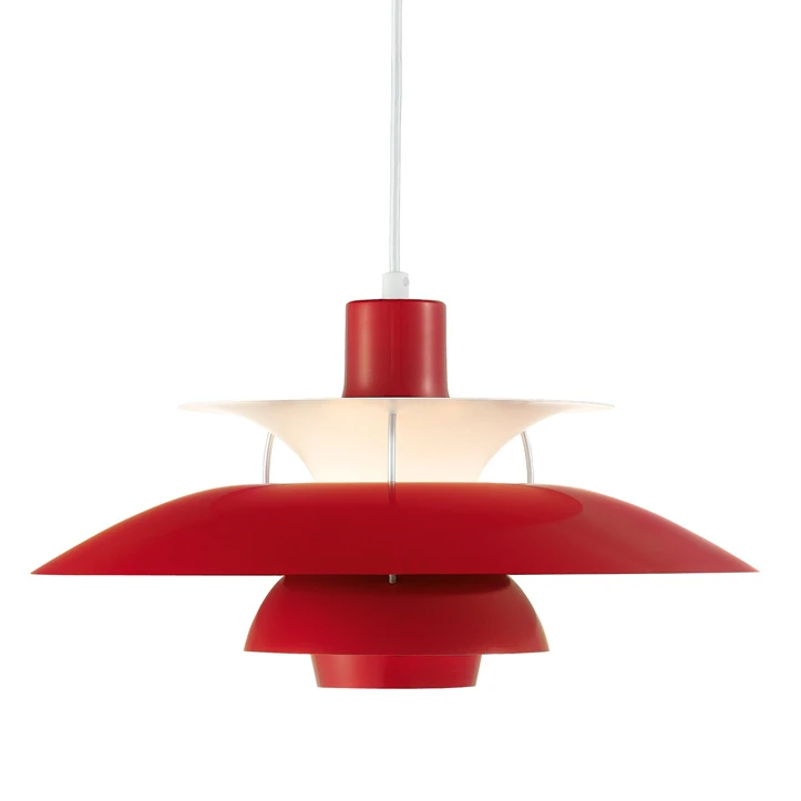 Nordic PH5 Creative Led Penddant Lights for Bedroom Living Room Kitchen Modern Decor Lamp Fixtures Vintage Luminaire Suspension - Body Color: D