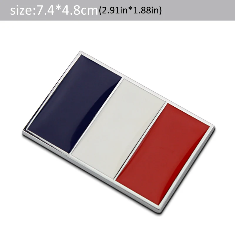 1 шт. 3D Металл Великобритания/США/Германия/Франция/Италия/Швеция/Европейский Флаг