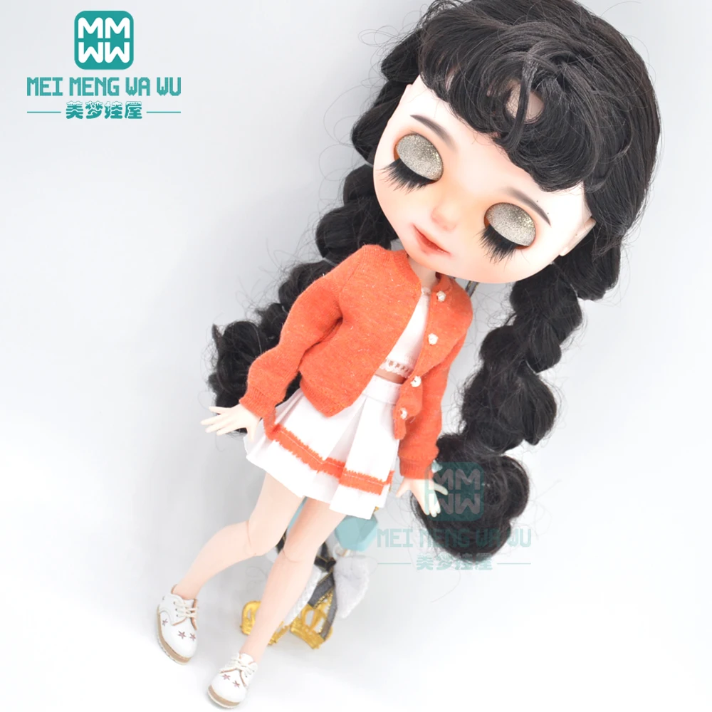 Одежда для куклы блайз 1 шт. свитер кардиган юбка топ-труба кукол азон 28-30 см OB22 OB24